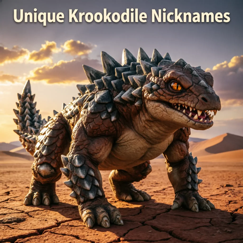 Unique Krookodile Nicknames