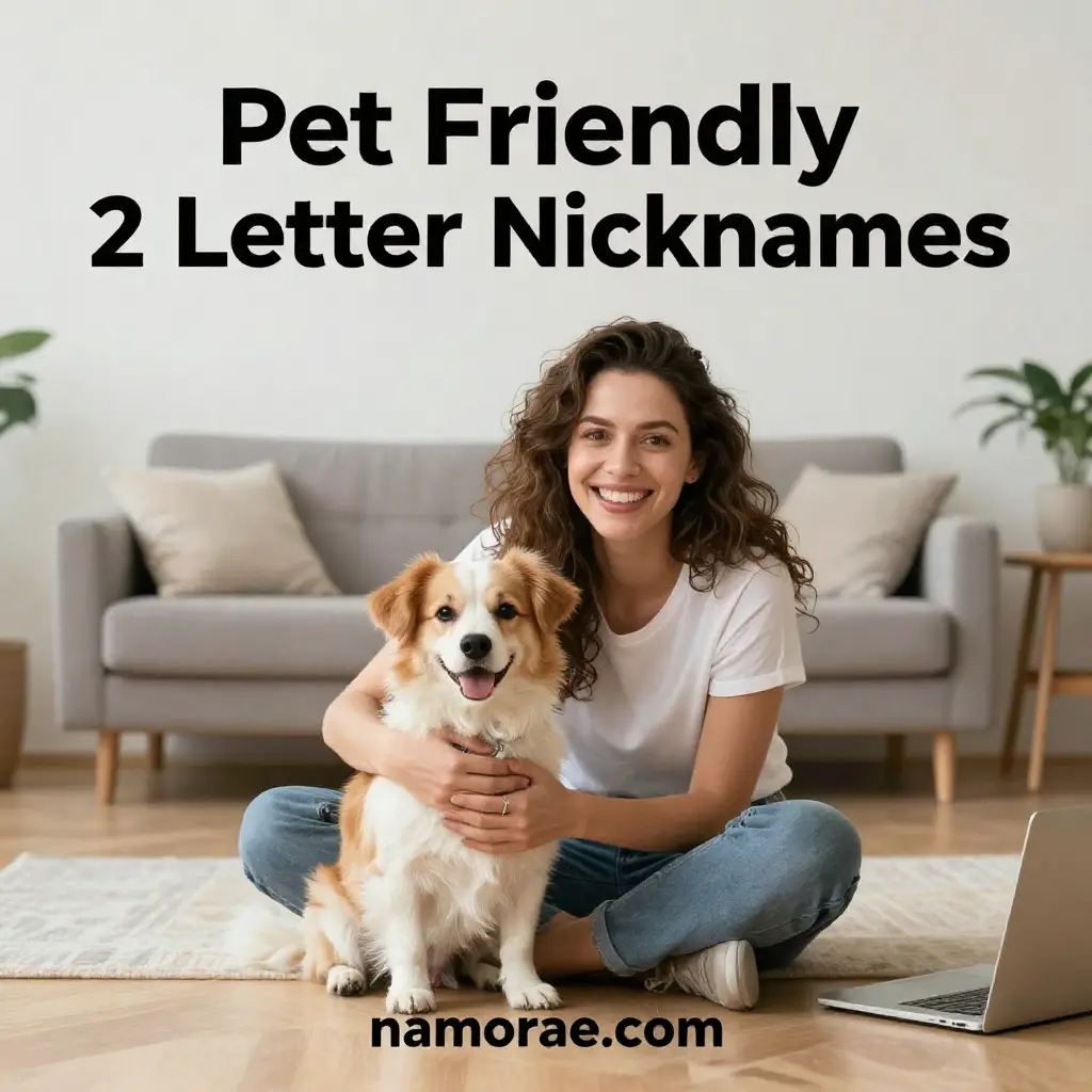 Pet Friendly 2 Letter Nicknames