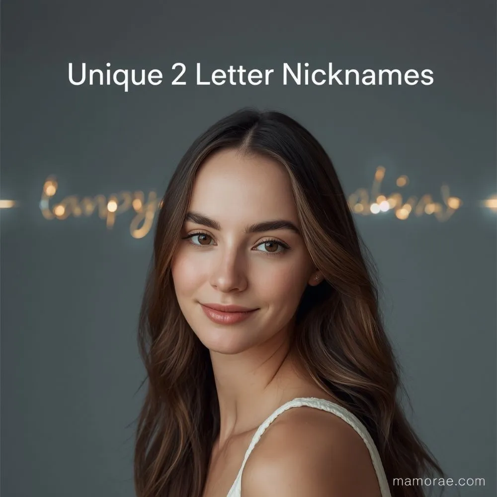 Unique 2 Letter Nicknames