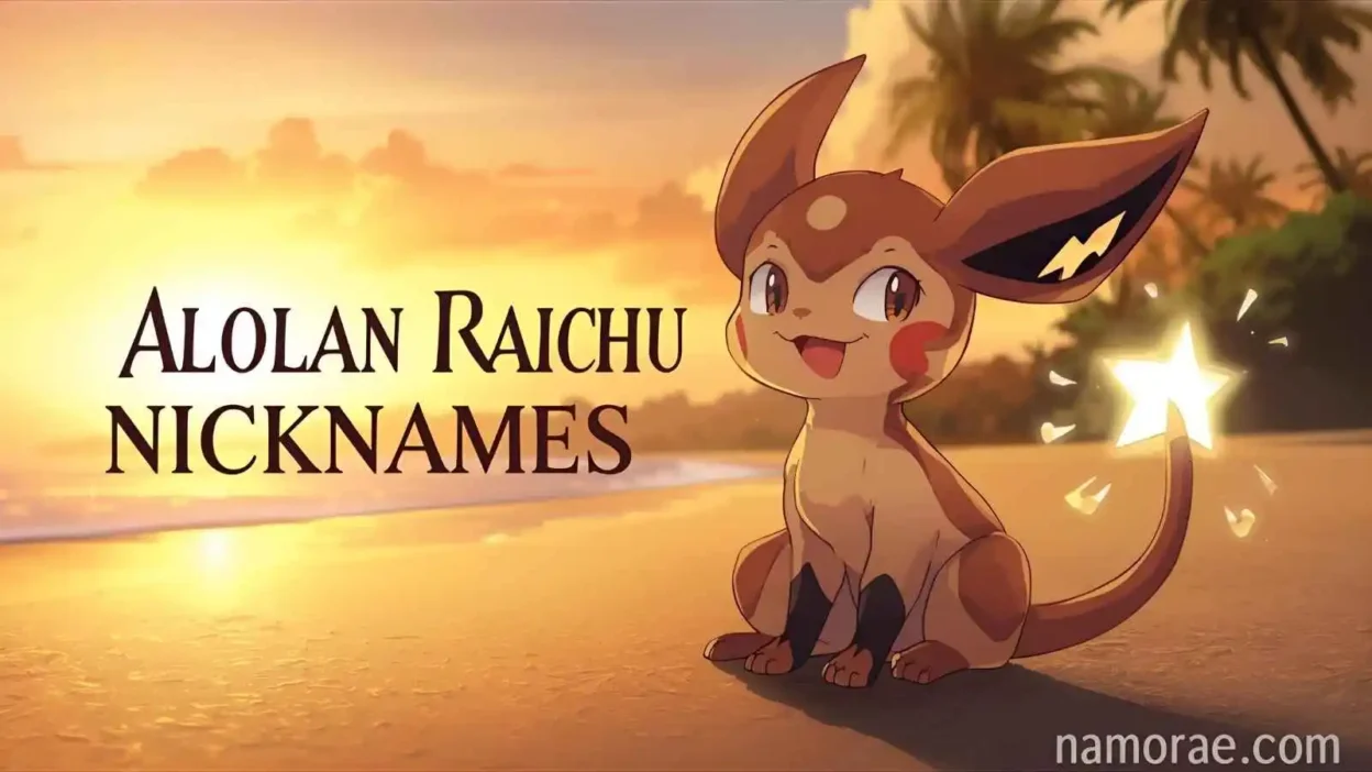 Alolan Raichu Nicknames