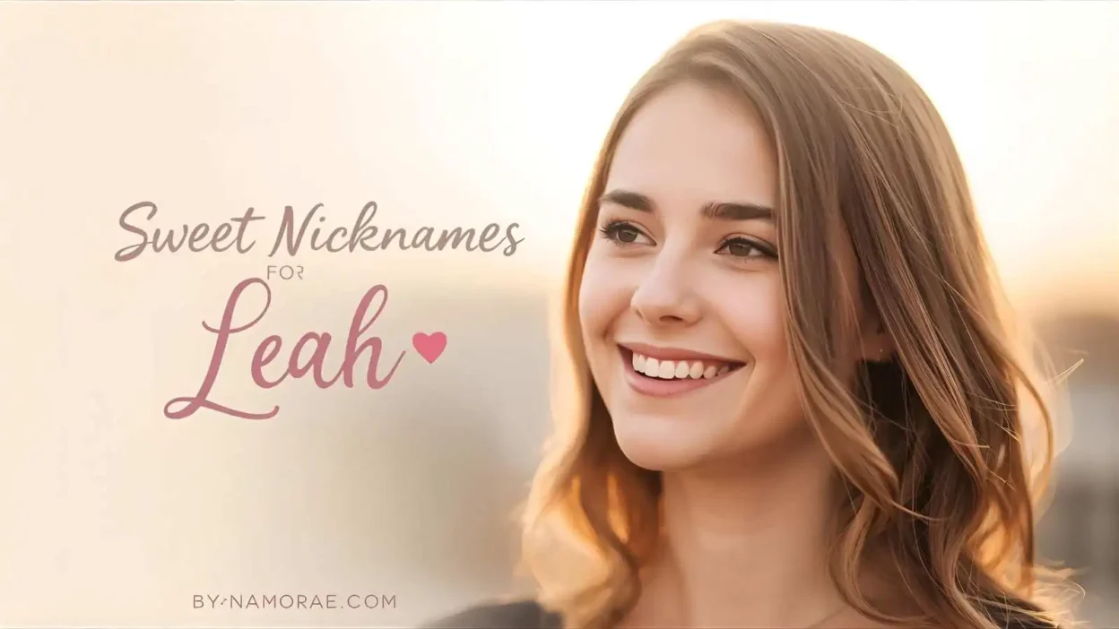 Sweet Nicknames for Leah